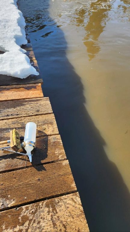 dock and water