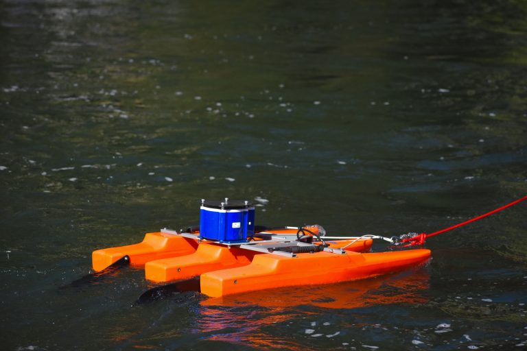 Water flow measuring