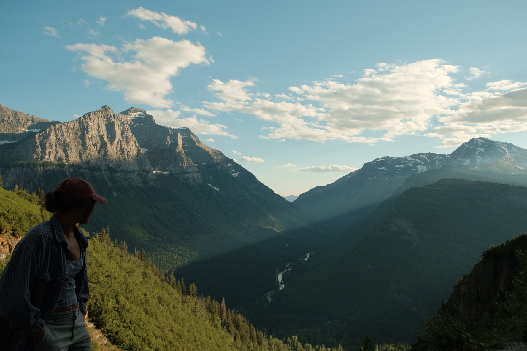 View from the tops of the mountains