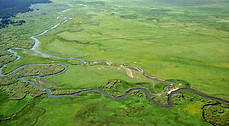Aerial view of Snake River