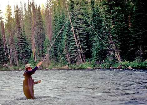Fly fishing
