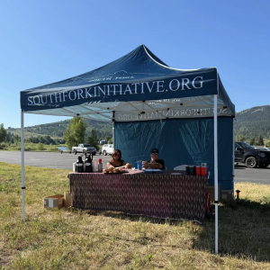 South Fork Initiative vendor tent