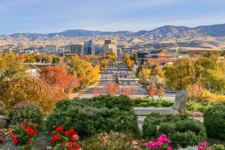 Salt Lake City in Autum